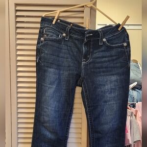 Miss Me Dark Indigo Straight Leg Jeans